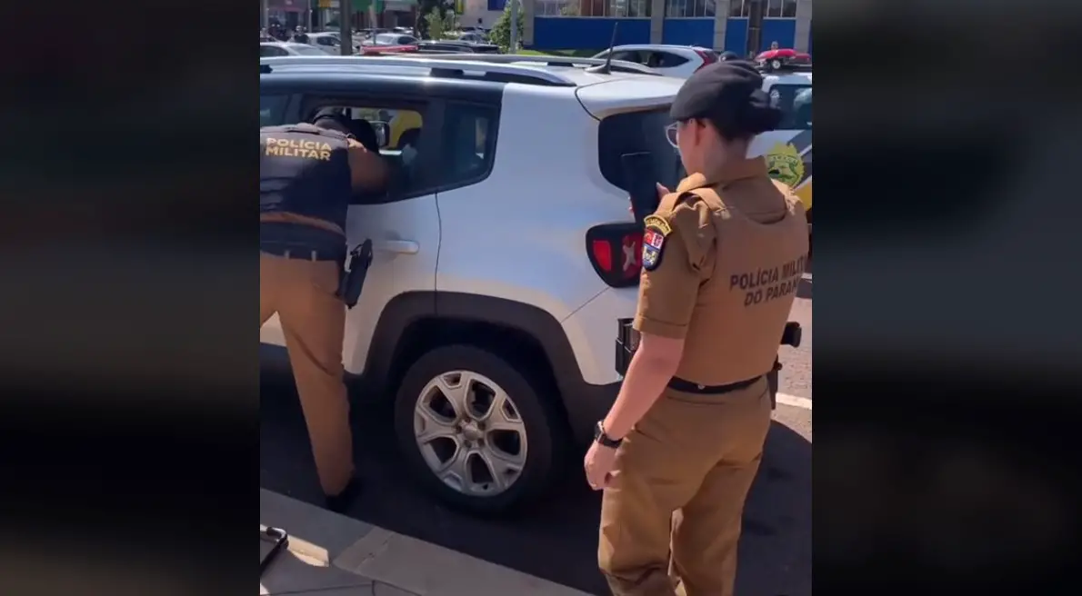 Policial quebra vidro de carro para salvar Lulu da Pomerânia