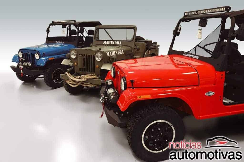 Jeep processa Mahindra novamente, mas por causa do jipe Thar 