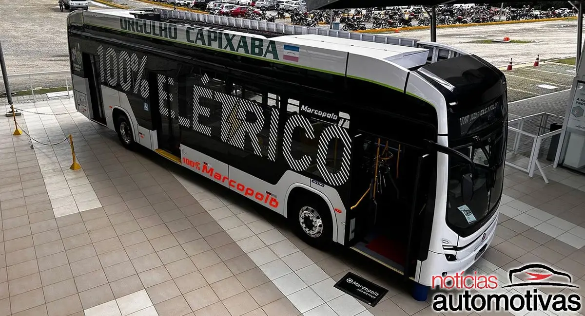 Marcopolo inicia produção de ônibus elétrico no Espírito Santo