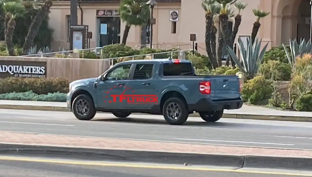 Ford Maverick mostra sua cara nos EUA em flagrante 