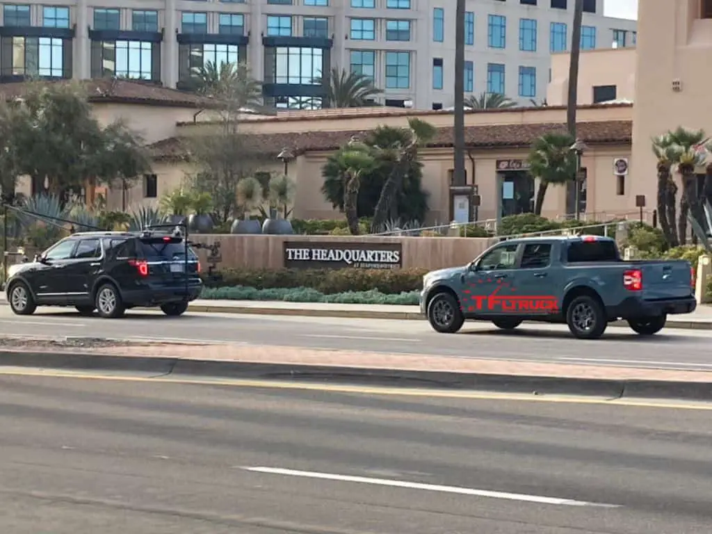 Ford Maverick mostra sua cara nos EUA em flagrante 