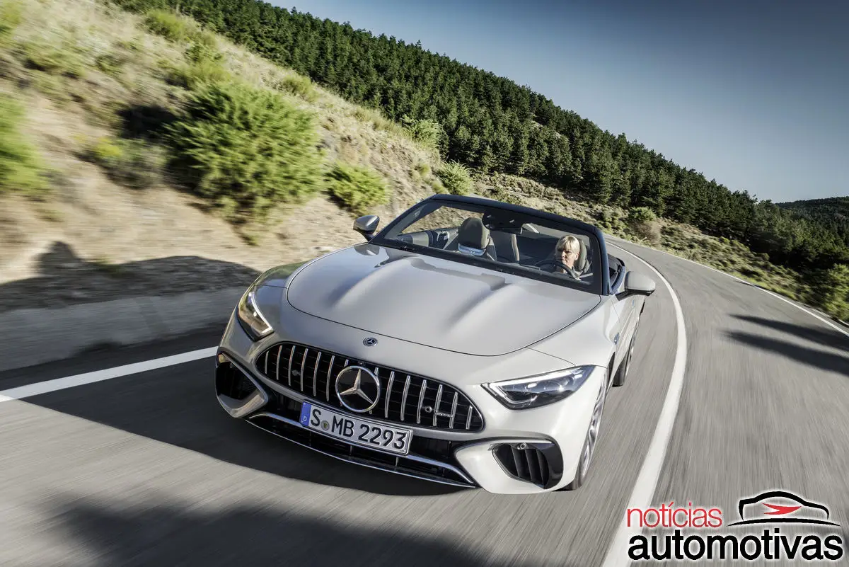 Mercedes-Benz SL não está emplacando bem na Europa e a culpa seria de alguns dos detalhes da atual geração