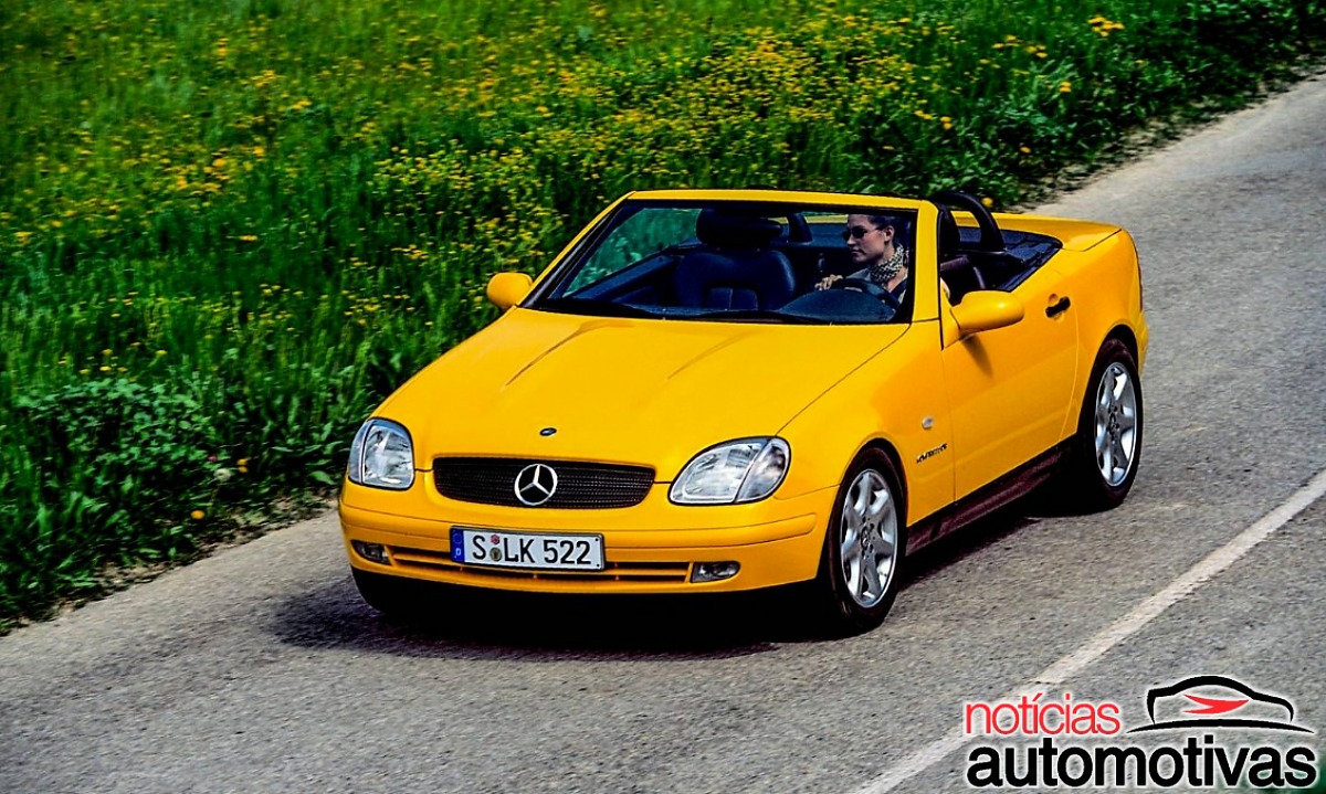 Este roadster alemão fez muito sucesso há 30 anos; Mercedes-Benz SLK chamava a atenção em 25 segundos