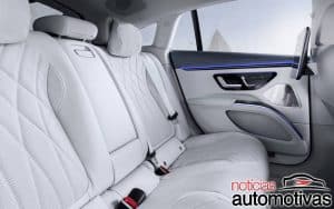 Mercedes-Benz EQS é uma nave futurista com 770 km de alcance 