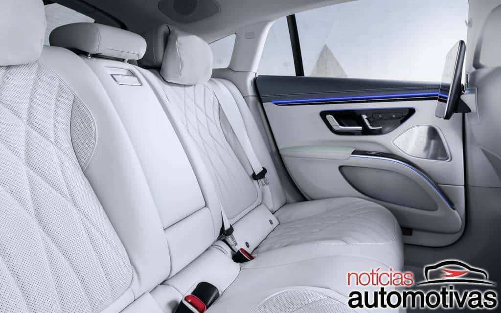 Mercedes-Benz EQS é uma nave futurista com 770 km de alcance 