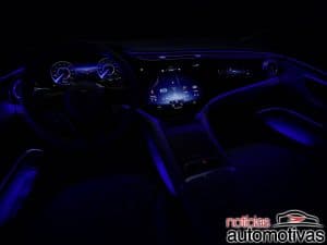 Mercedes-Benz EQS é uma nave futurista com 770 km de alcance 
