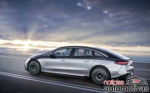 Mercedes-Benz EQS é uma nave futurista com 770 km de alcance 