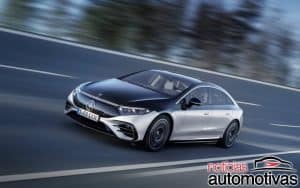 Mercedes-Benz EQS é uma nave futurista com 770 km de alcance 