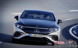 Mercedes-Benz EQS é uma nave futurista com 770 km de alcance 