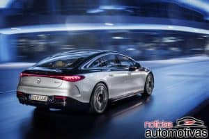Mercedes-Benz EQS é uma nave futurista com 770 km de alcance 
