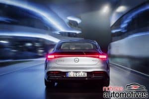Mercedes-Benz EQS é uma nave futurista com 770 km de alcance 