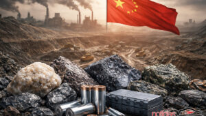 metais para baterias china