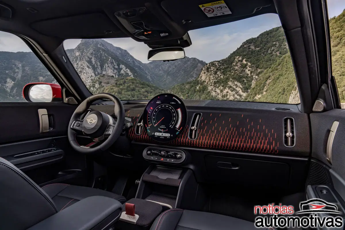 mini countryman jcw interior