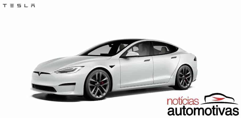 Tesla Model S 2021 ganha atualização e alcance de 840 km 