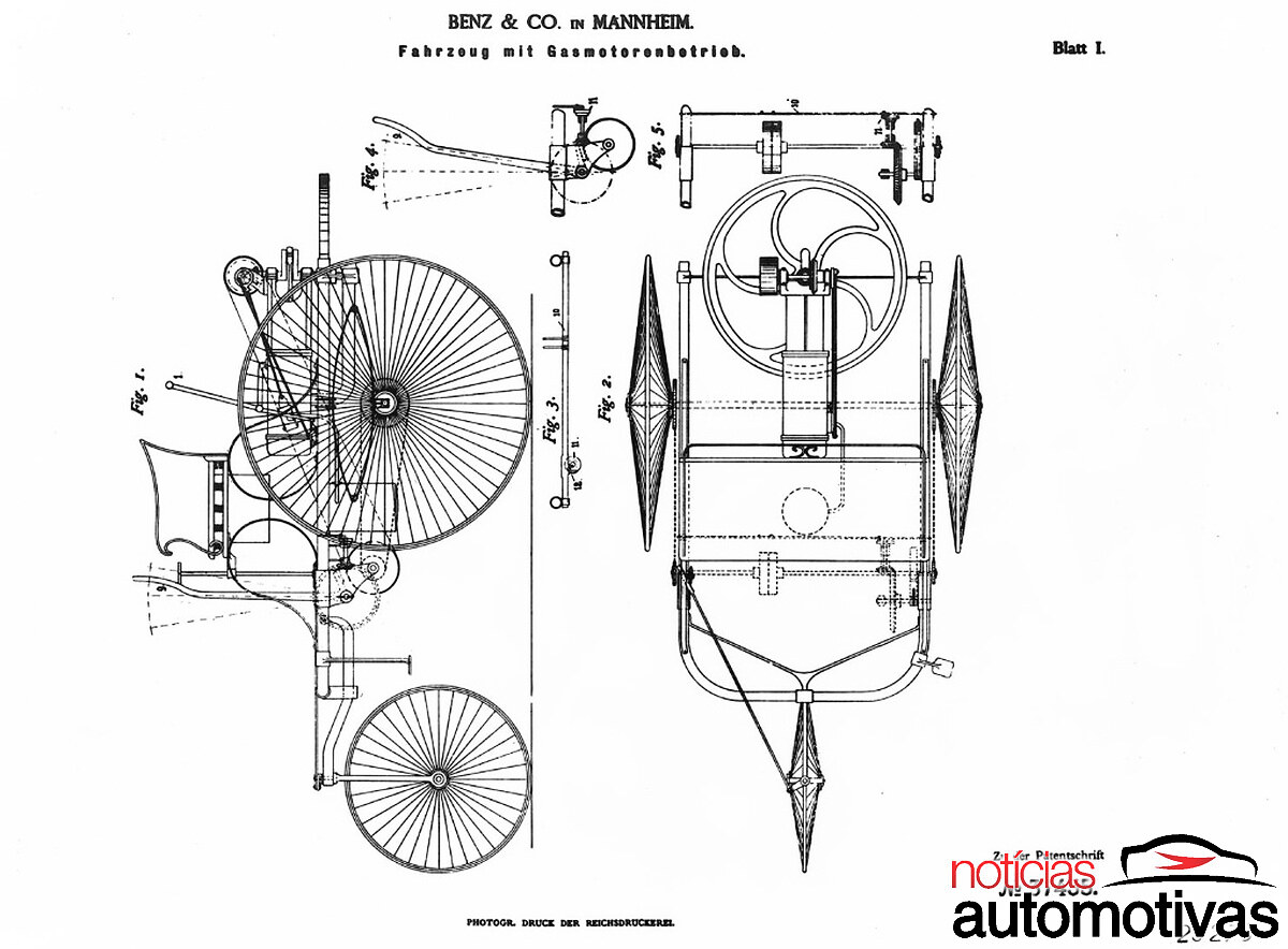 motorwagen desenho