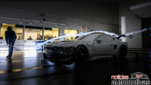 mustang gt tunel de vento