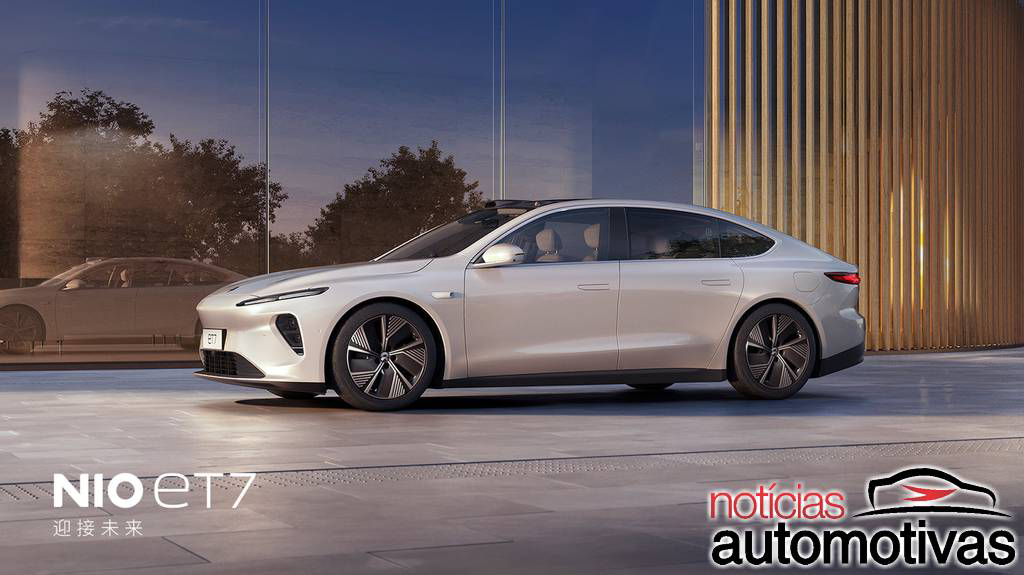 NIO ET7 é outro sedã elétrico grande para brigar com Model 3 