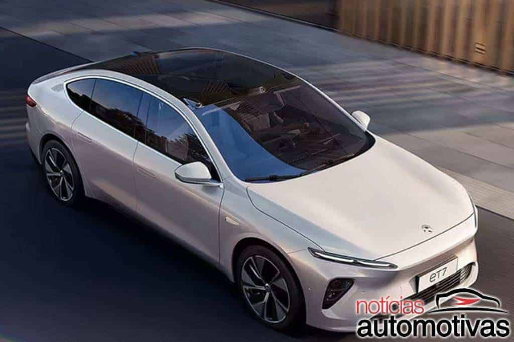 NIO ET7 é outro sedã elétrico grande para brigar com Model 3 