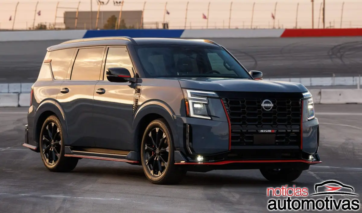 Nissan Armada Nismo leva a família com conforto e desempenho; novidade chega aos EUA com 466 cavalos