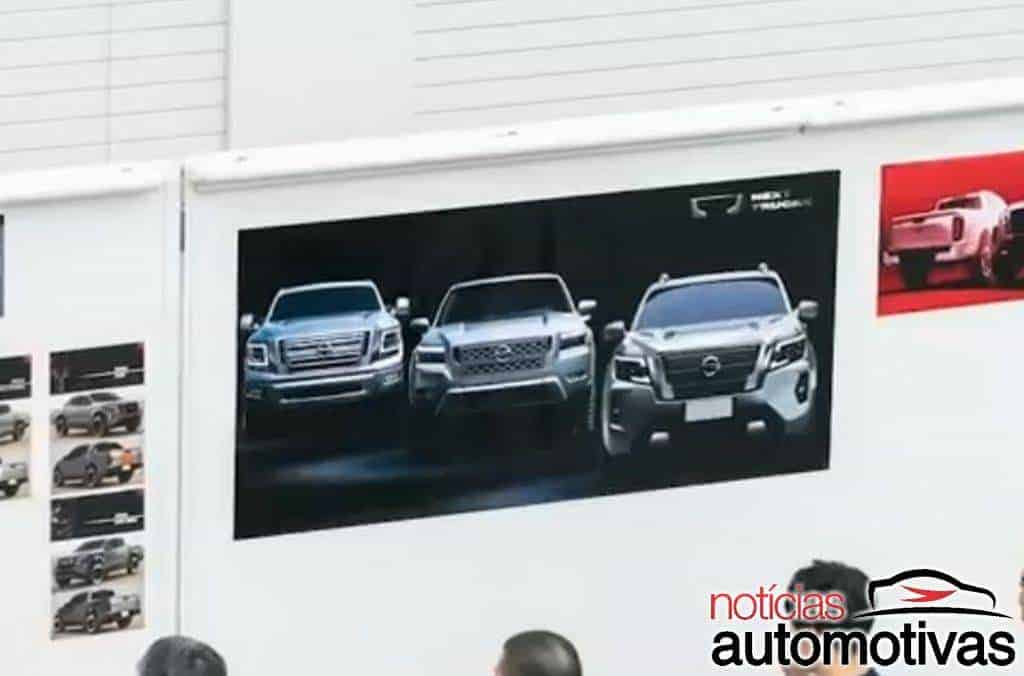 Nissan Frontier americana aparece durante lançamento do modelo global 