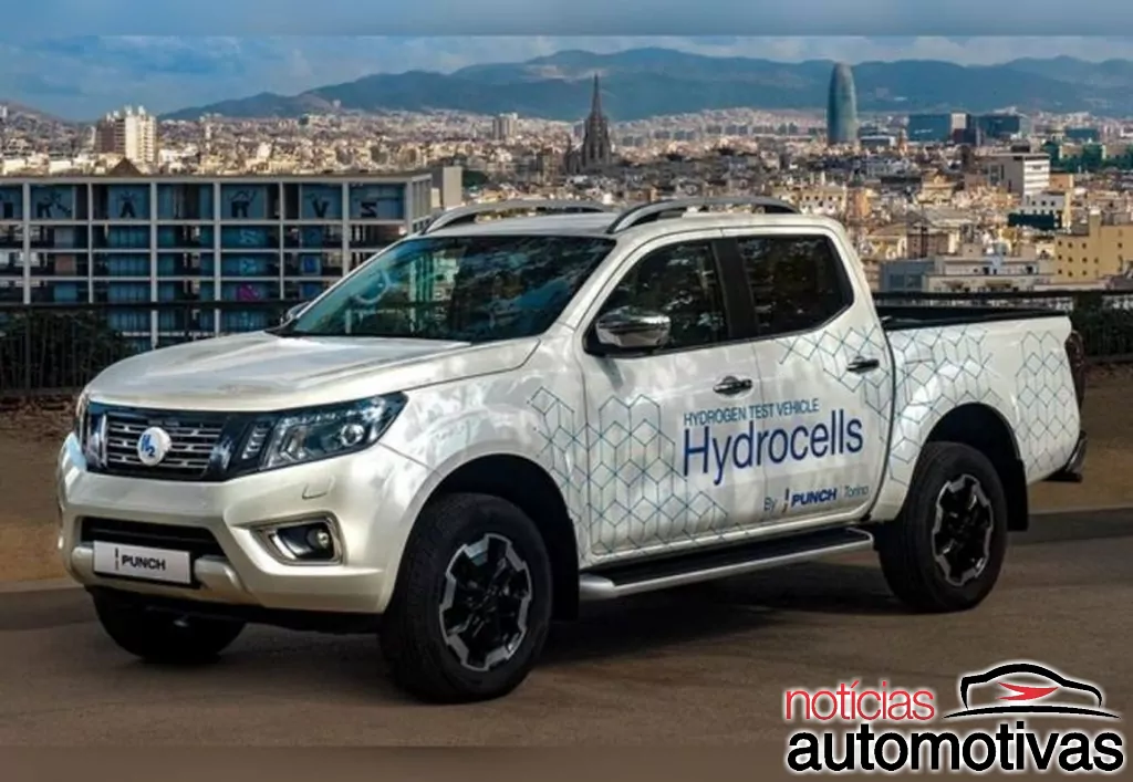 nissan-frontier-hidrogenio-2 Nissan Frontier movida por hidrogênio é testada na Europa