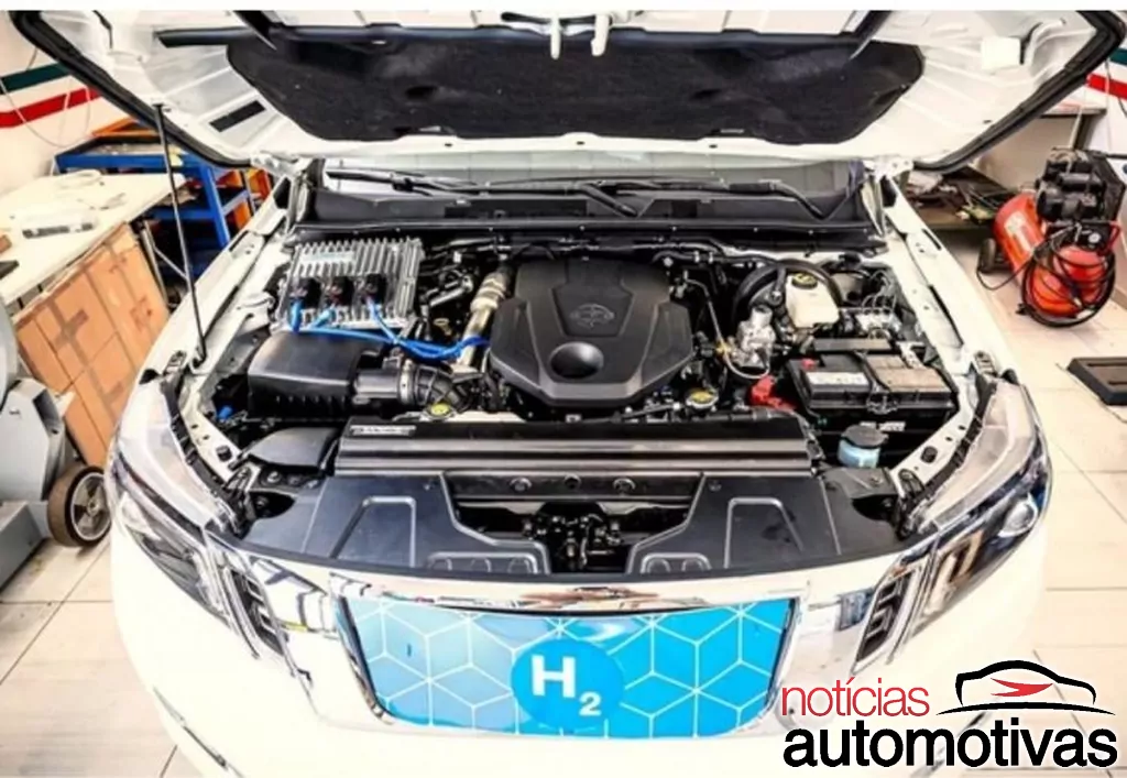 nissan-frontier-hidrogenio-3 Nissan Frontier movida por hidrogênio é testada na Europa