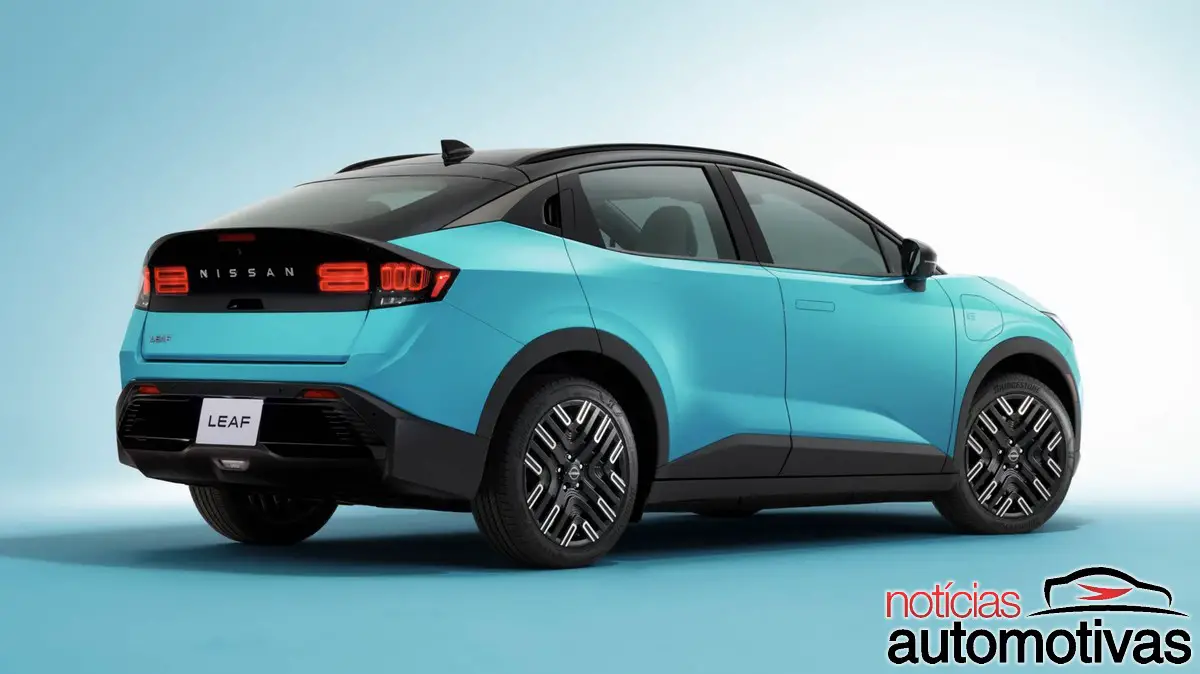De hatch simples a crossover estiloso: Nova geração do EV Nissan Leaf ignora críticas com reviravolta visual
