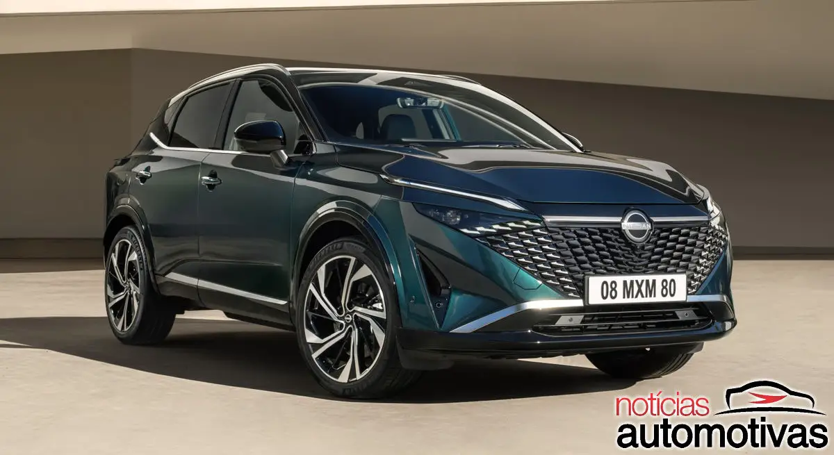Nissan Qashqai estreará propulsão e-Power de nova geração; SUV vendido na Europa pode rodar mais de 1.000 km com um tanque