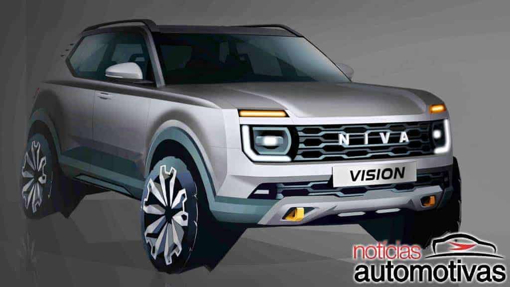 Lada Niva 2024 terá motor de Mercedes e versão 4x4 "Nutella" 