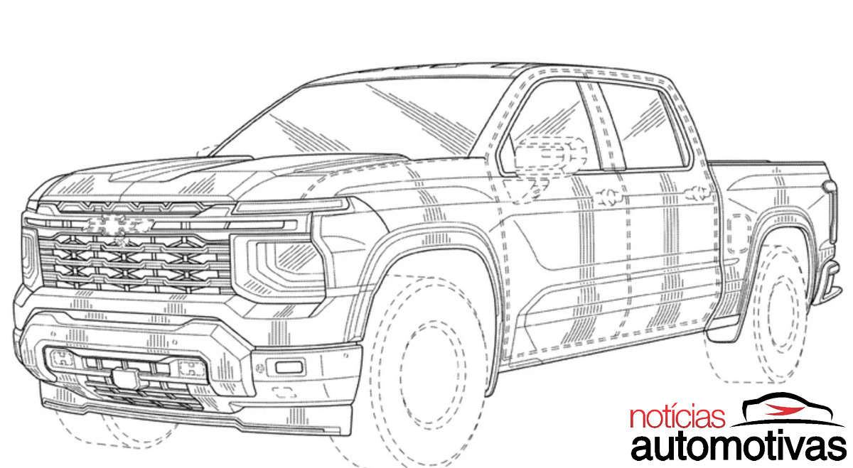 nova chevrolet silverado 2027 patente 1