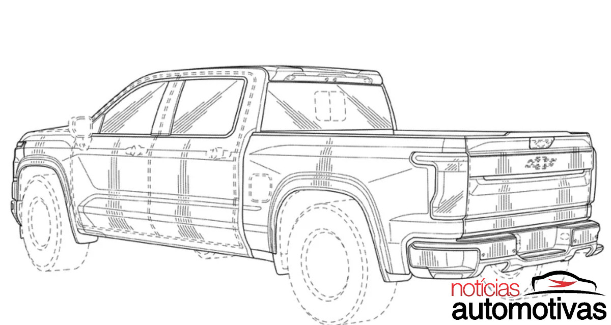 nova chevrolet silverado 2027 patente 2