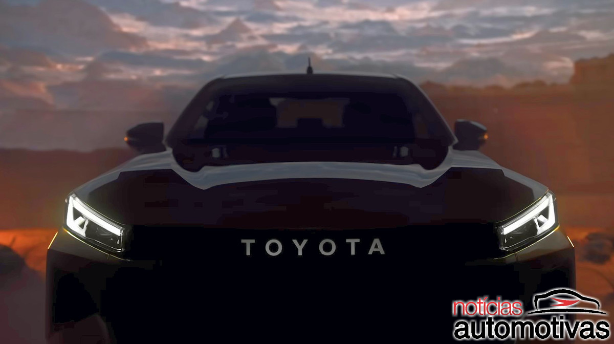 nova hilux 2026 teaser 3