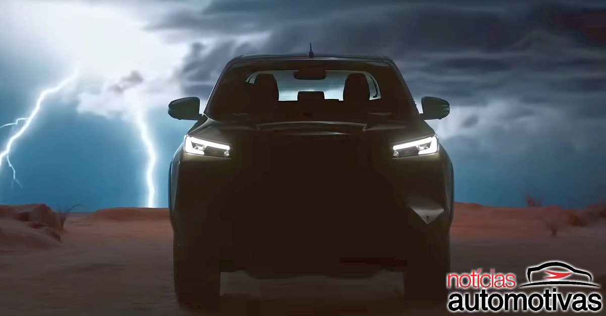 nova hilux 2026 teaser 5