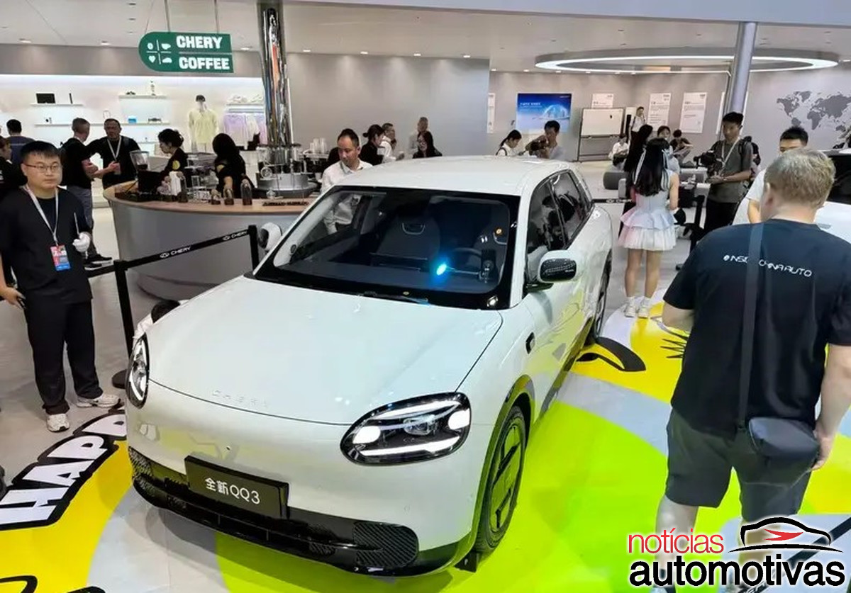 novo chery qq3 4 novo chery qq3 4