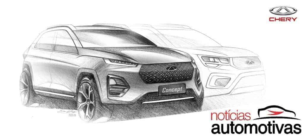 novo-chery Caoa Chery Tiggo 3x tem mais detalhes e motor 1.0 Turbo revelado