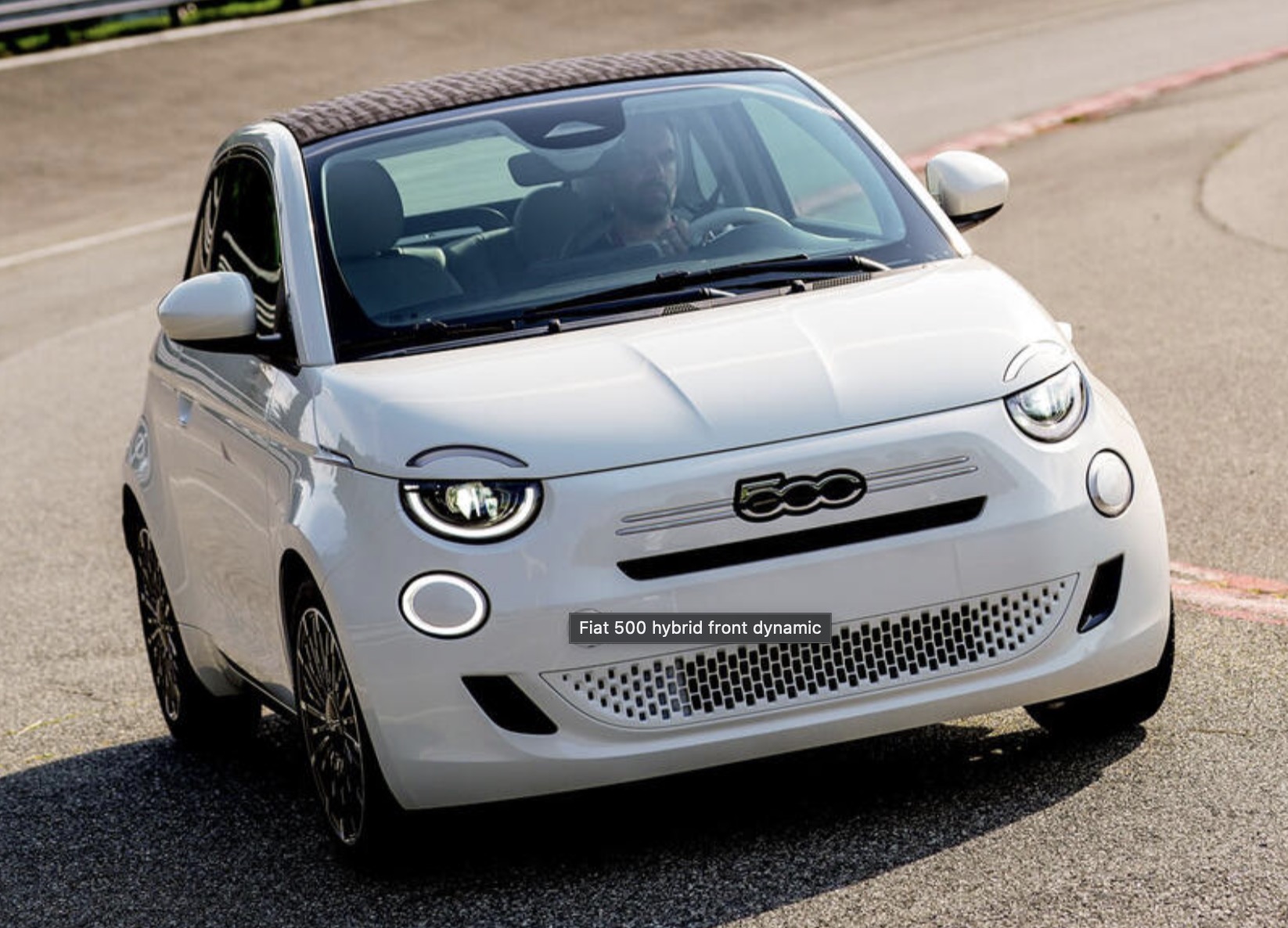 novo fiat 500 hybrid 2