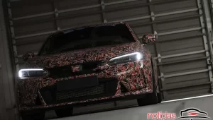 novo-honda-civic-type-r-1-300x170 Novo Honda Civic Type R acelera em Suzuka antes do lançamento