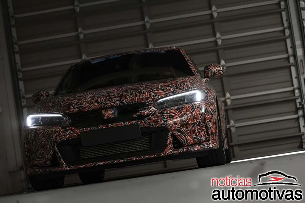 novo-honda-civic-type-r-1 Novo Honda Civic Type R acelera em Suzuka antes do lançamento