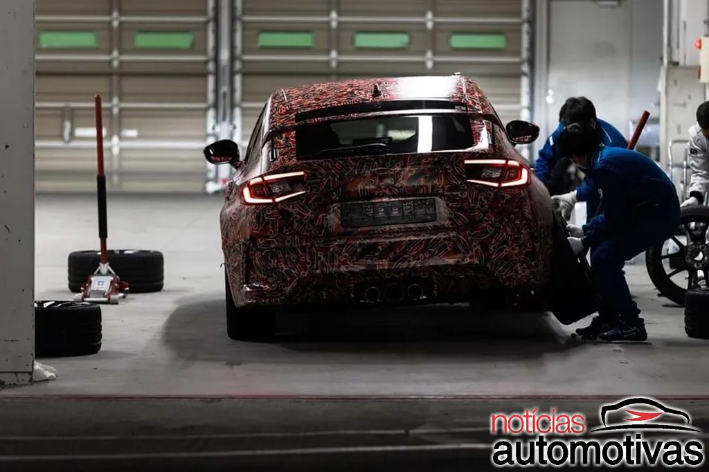 novo-honda-civic-type-r-2 Novo Honda Civic Type R acelera em Suzuka antes do lançamento