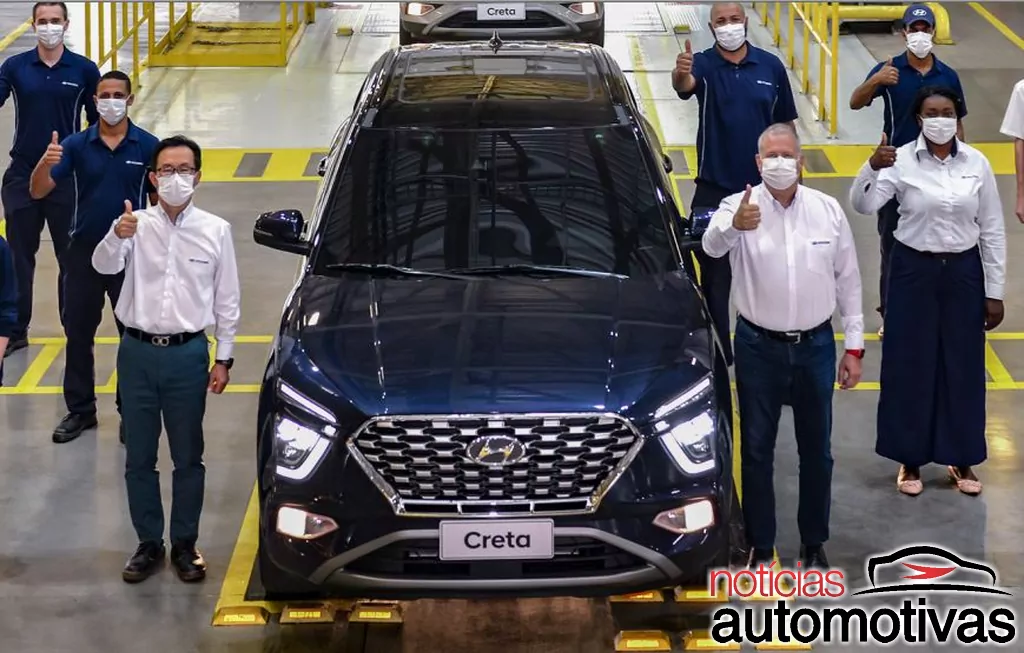 Hyundai inicia produção do Novo Creta em Piracicaba 