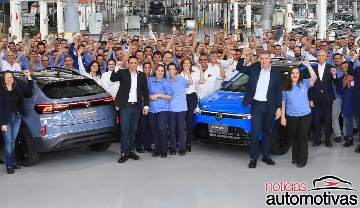 Produção do Novo Nivus começa na fábrica da VW na Anchieta