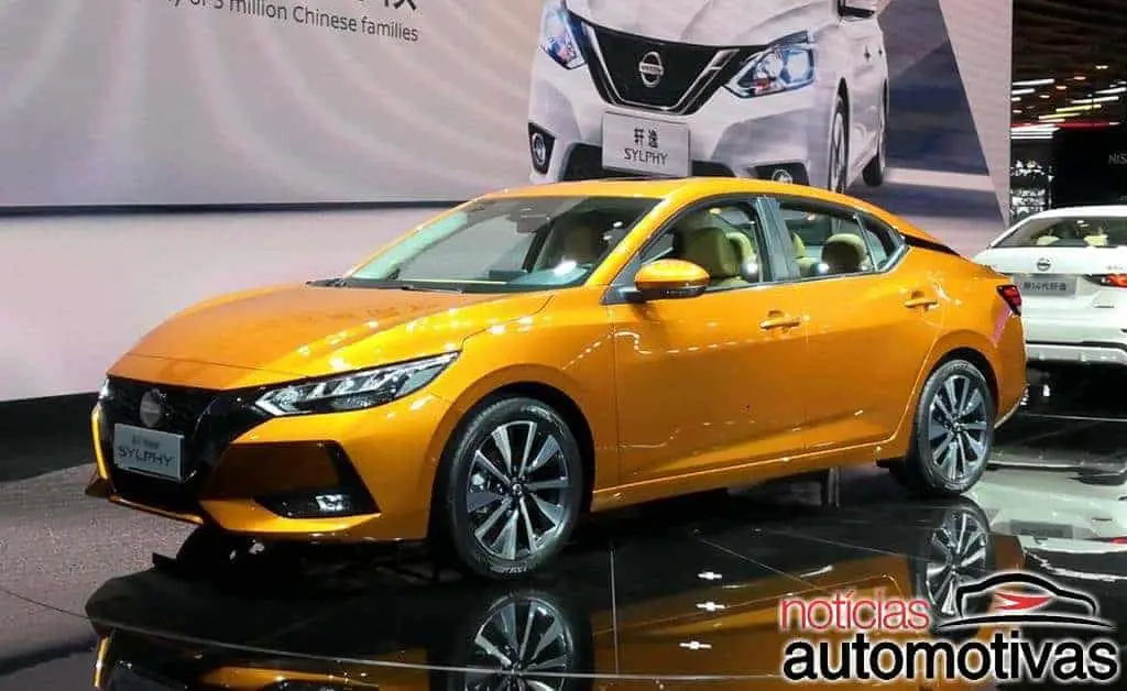 Novo Nissan Sentra é revelado como Sylphy em Xangai 