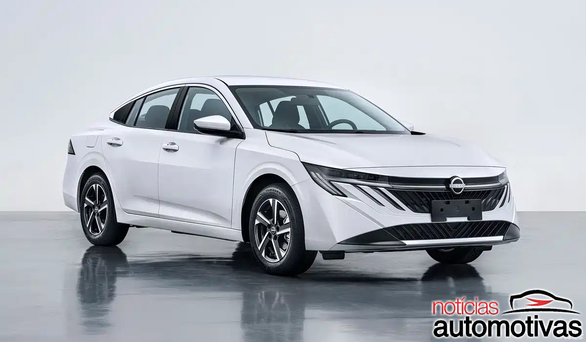 Novo Nissan Sentra aparece primeiro na China e com outro nome