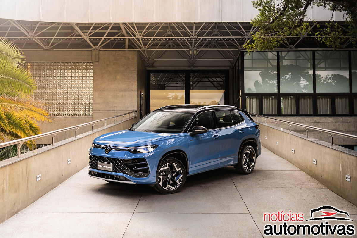 Ele está de volta: Novo Volkswagen Tiguan chega ao Brasil com 272 cavalos e custando R$ 300 mil