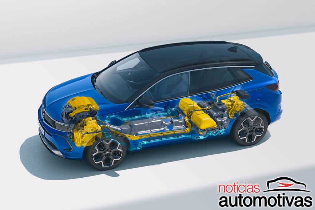 Opel Grandland 2022 adota novo visual com Vizor e visão noturna 