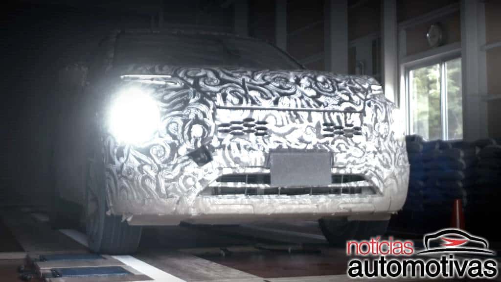 outlander-2022-3 Próximo Mitsubishi Outlander aparece em testes antes da estreia