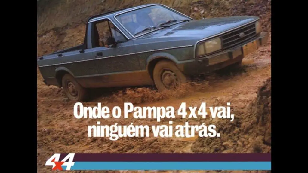 Pampa 4x4: a trajetória de uma picape que foi inovadora nos anos 80 