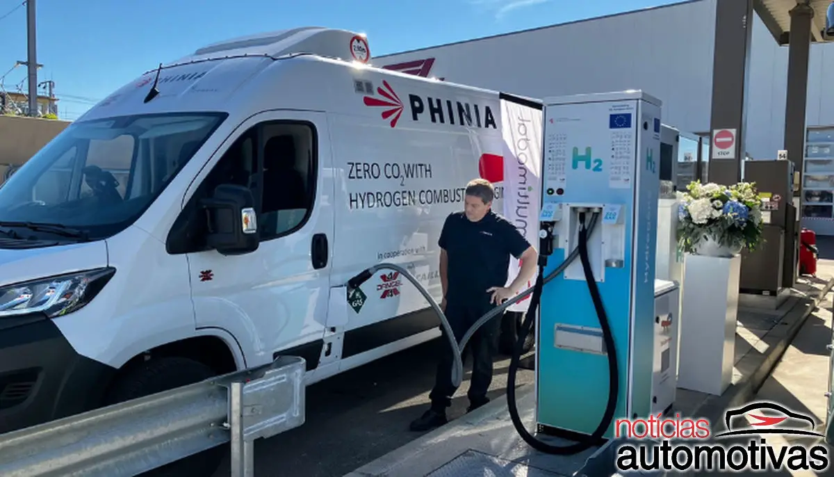 Motor de combustão interna com hidrogênio avança em testes da empresa Phinia