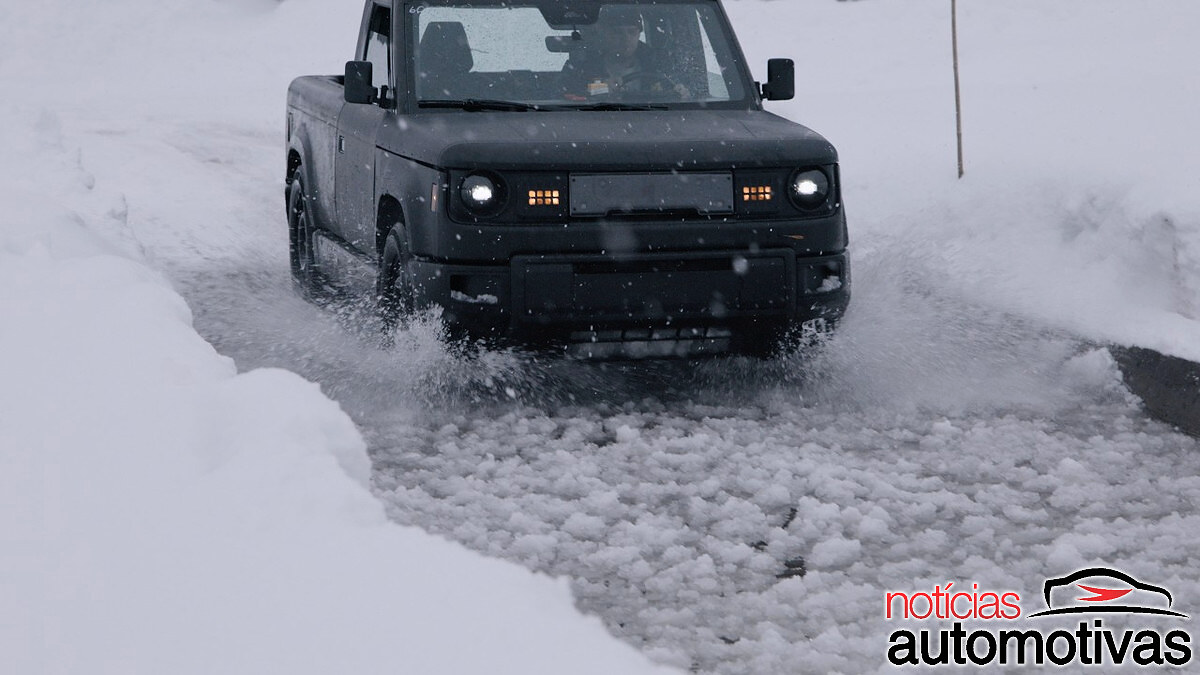 Startup americana de EVs coloca picape “pé de boi” no congelador e diz que passou no teste: coragem ou marketing esperto demais?