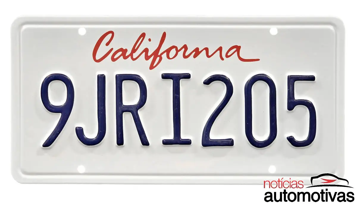 placa california